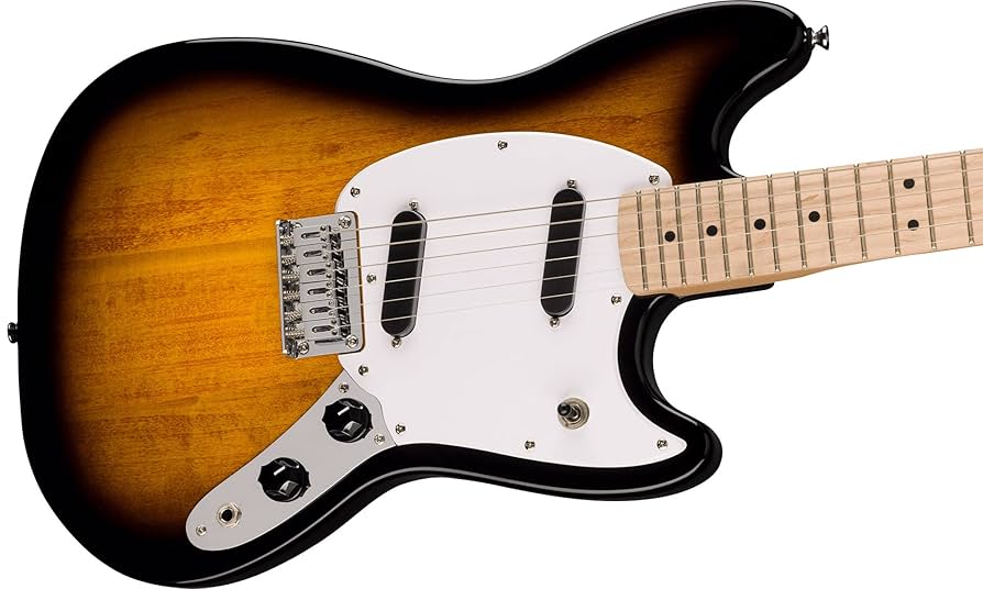 ギター Fender Squier MUSTANG Amazon.com: Fender Squier Sonic Mustang, Maple Fingerboard
